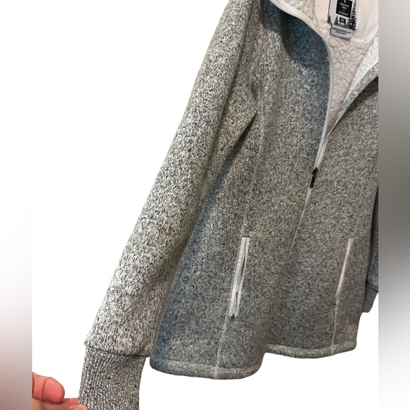 Freedom Trail By Kyodan - Sherpa Long Gray Coat - Picture 6 of 12